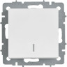 Выключатель проходной 1-клавишный IEK СП BRITE BR-V12-1-10-K91 ВС10-1-7-БрАБ 10А белый